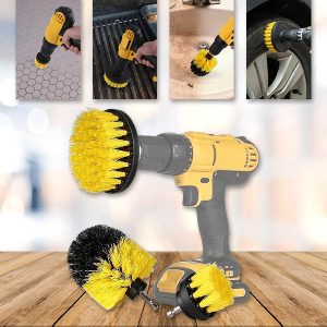 Jaudīgs urbja tīrīšanas birstu komplekts (3 gab.) | DRILLBRUSH