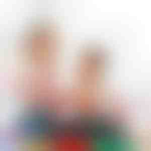 Mazgājama pirkstu krāsu komplekts bērniem | ARTDABS