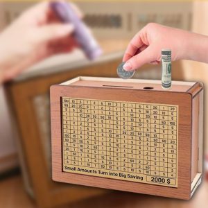 Koka naudas taupīšanas kaste | COINSAVE