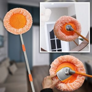 360 grādos rotējošs, regulējams tīrīšanas mops | CORALMOP