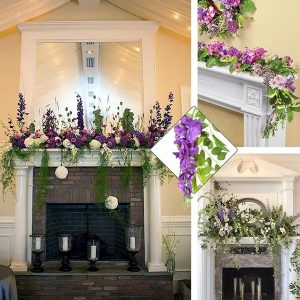 Mākslīga vistērija ziedu vīnogulājs | WISBLOOM