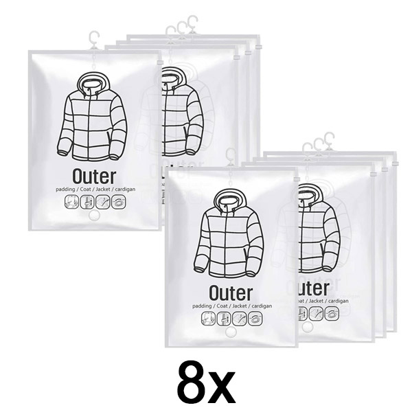 2x Piekaramie vakuuma maisiņi (4 gab.) | VACUHANG