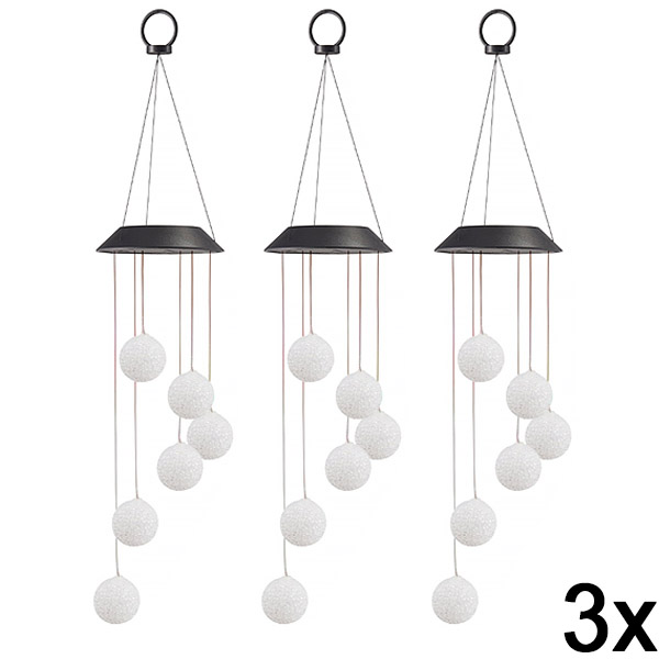 3x Saules LED piekaramā lampa | AURAWIND